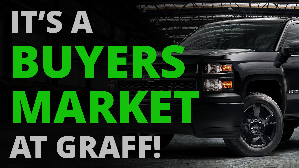 It’s A Buyers Market at Graff!